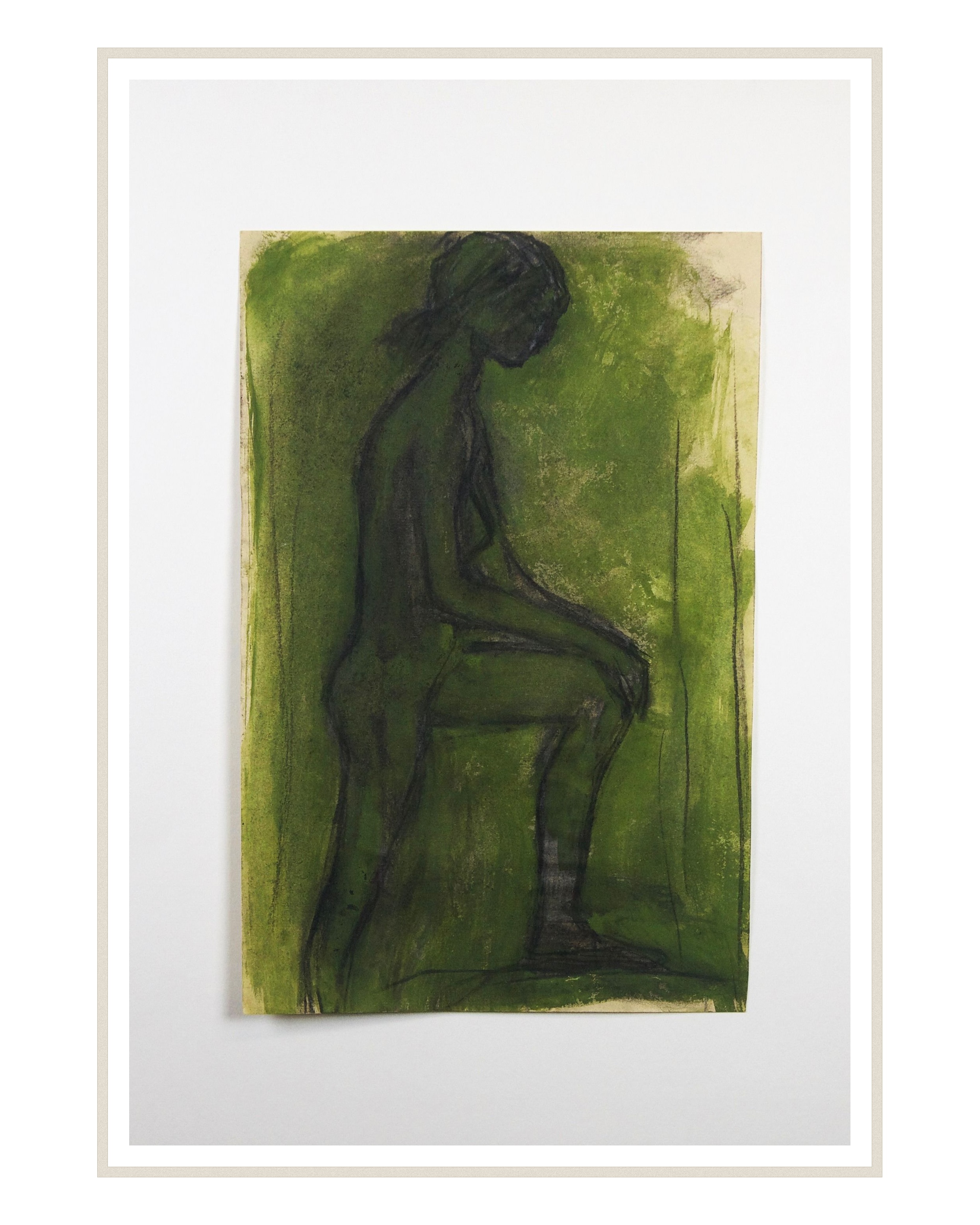 Stehender Akt mit aufgestütztem Bein – More views 1