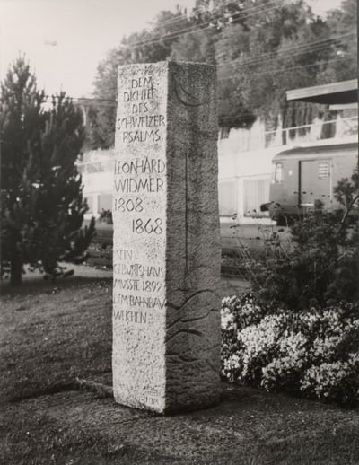 Denkmal für Leonhard Widmer