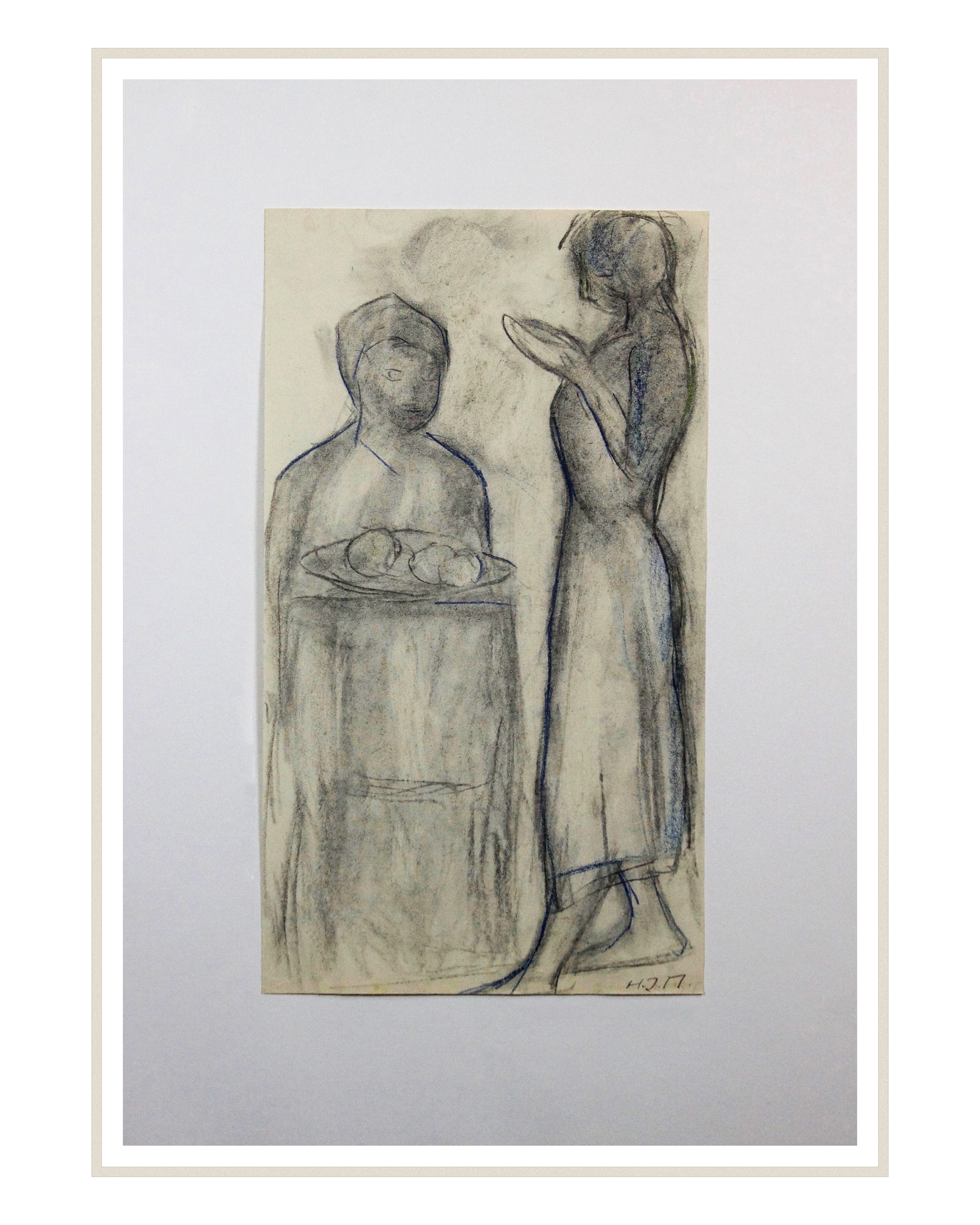 Zwei Figuren mit Obstschale – More views 1