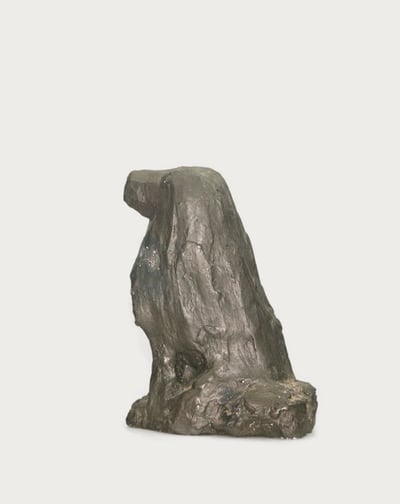 Hund, sitzend