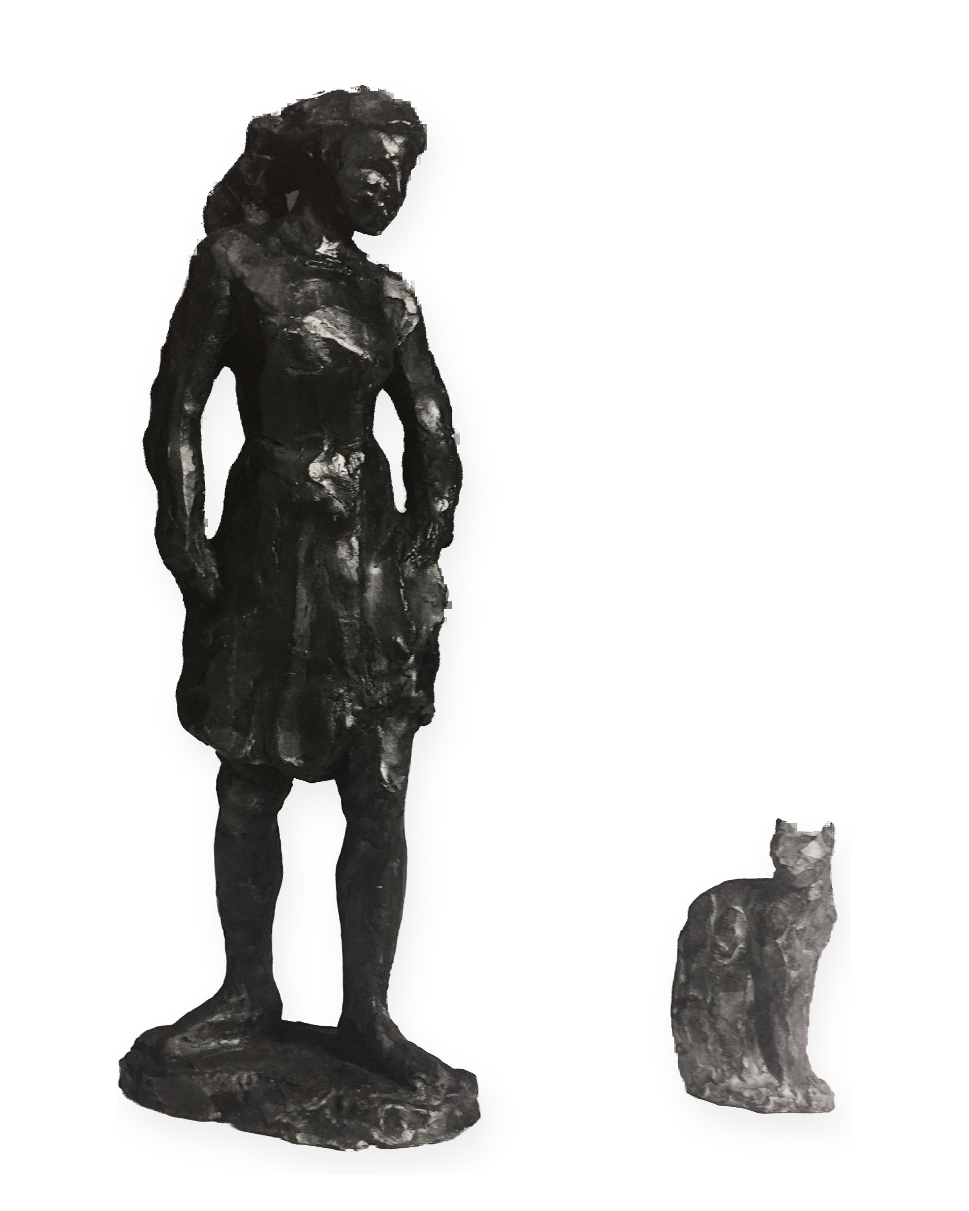 Watende Frauenfigur – More views 1