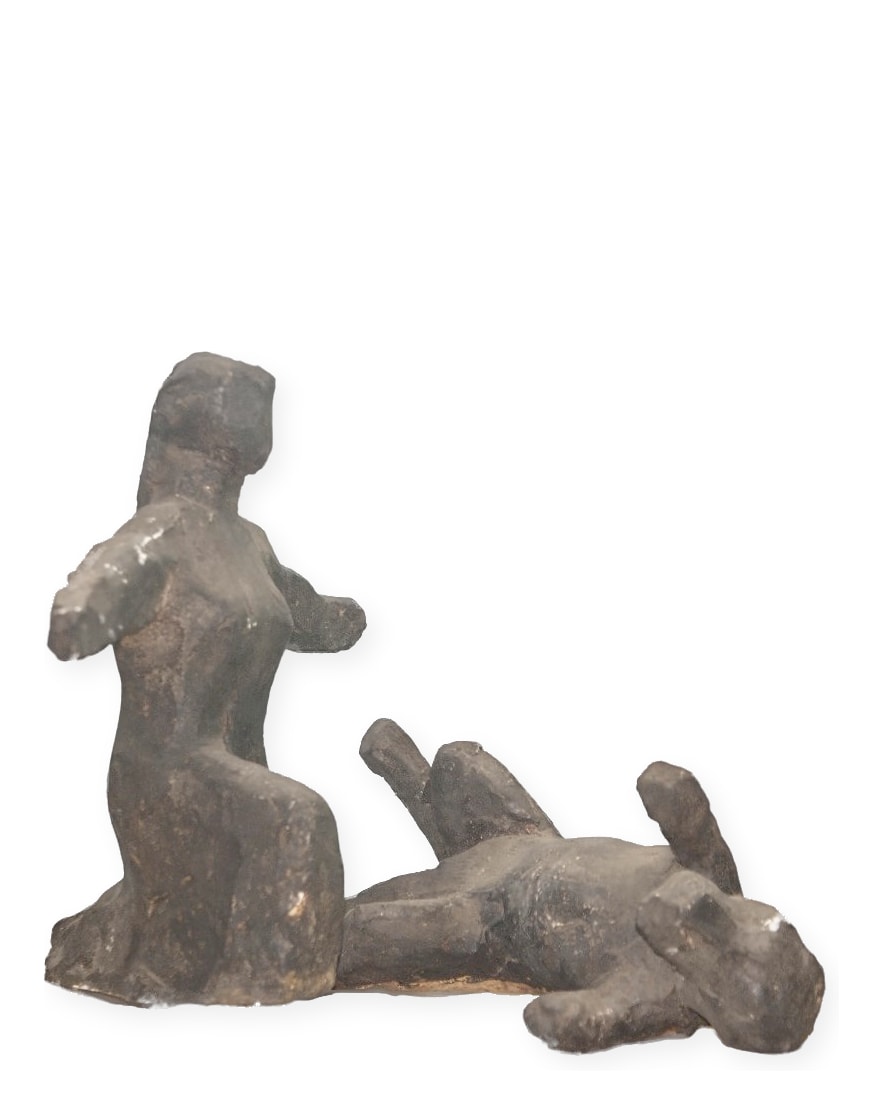Mädchen mit spielendem Hund – More views 4